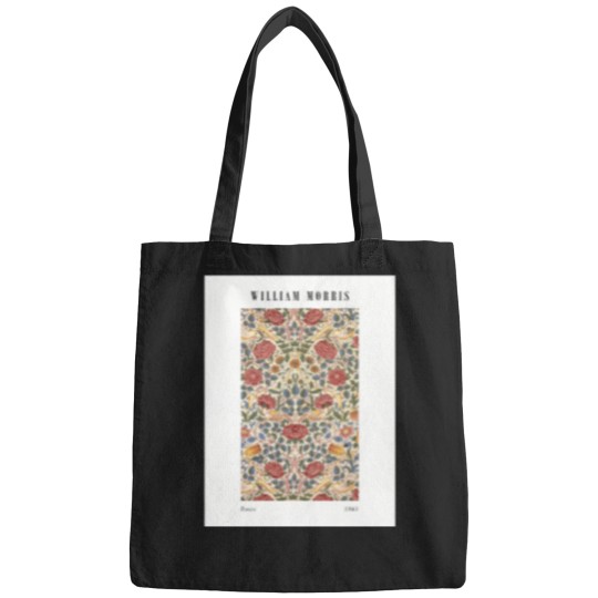 Discover William Morris - Roses (1883) - Wallpaper Design Simple minds Bags