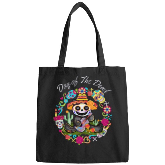 Discover Day of The DeaD Panda Bags