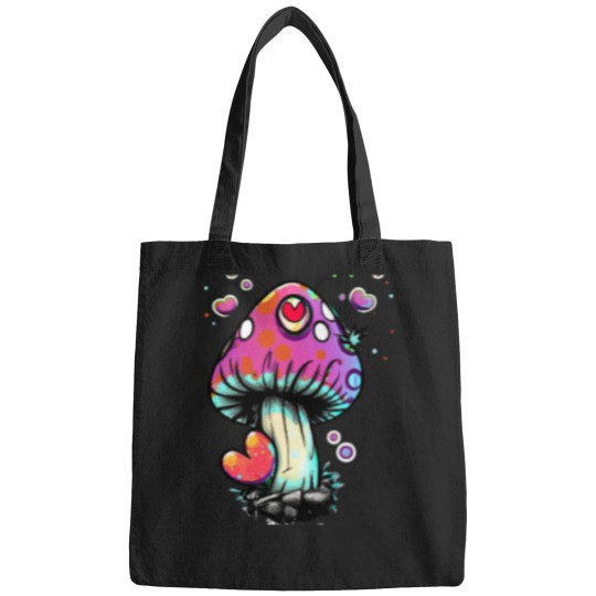 Discover Mushroom Heart Bags