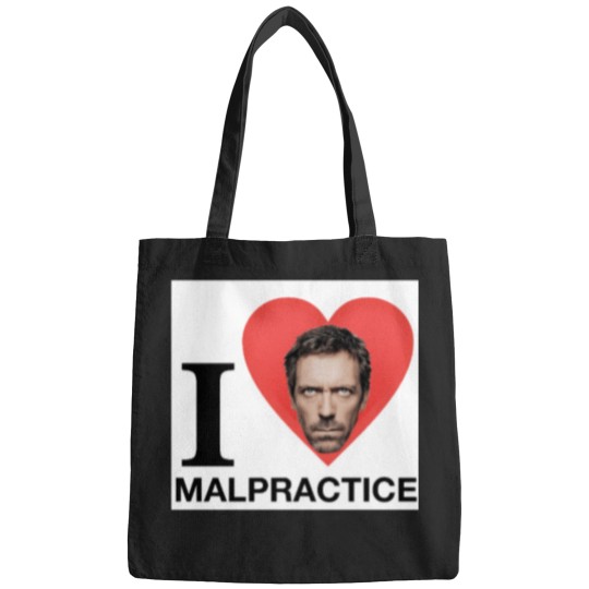 Discover House Md Malpractice Enthusiast Merch Say No to Sports Bags