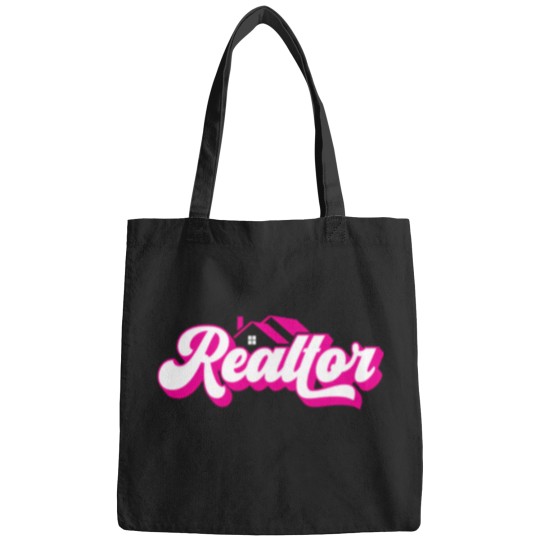 Discover Real Estate Agent Women's Pink Realtor Bags