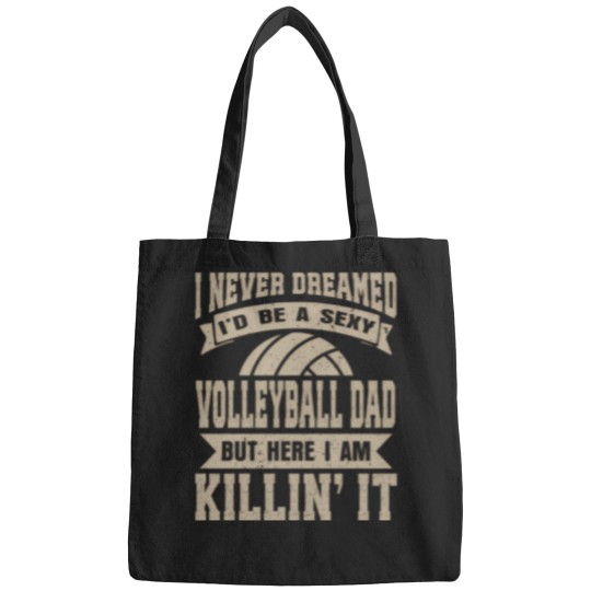 Discover Mens Never Dreamed I Would Be A Cool Volleyball Dad Bags