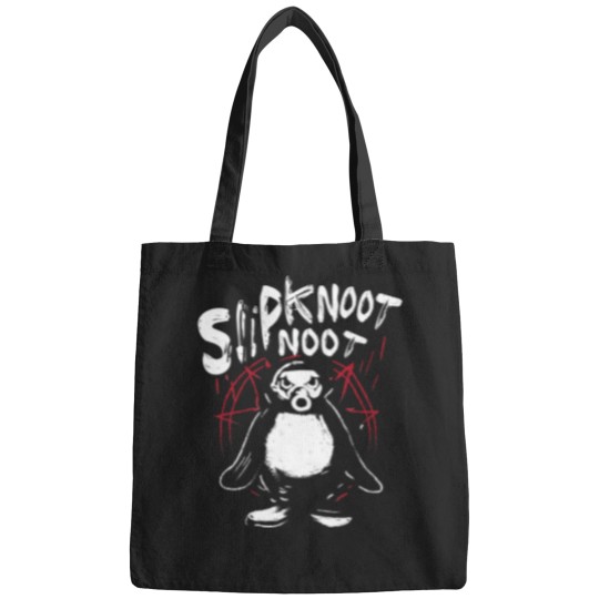 Discover Slipknoot Noot Penguin Death Metal Goth Hard Rock Mazzy Stars final poster Poster Bags