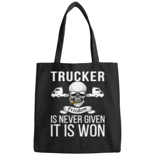 Discover Freedom Is Never Given It Is Won - Truckers Convoy Bags