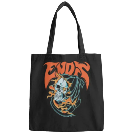 Discover End It Tattoo Badge T-Shirt | End It Band T-shirt | End it Tour Bags