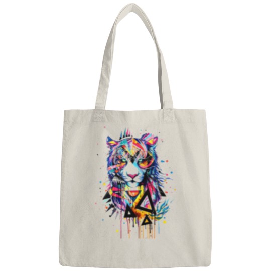 Discover Tiger Watercolor Bags