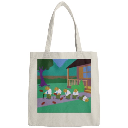 Discover Simplified Simpsonss - Football in the groin classique Bags