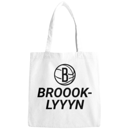 Discover Bròklyn nets basketball slogans Bags