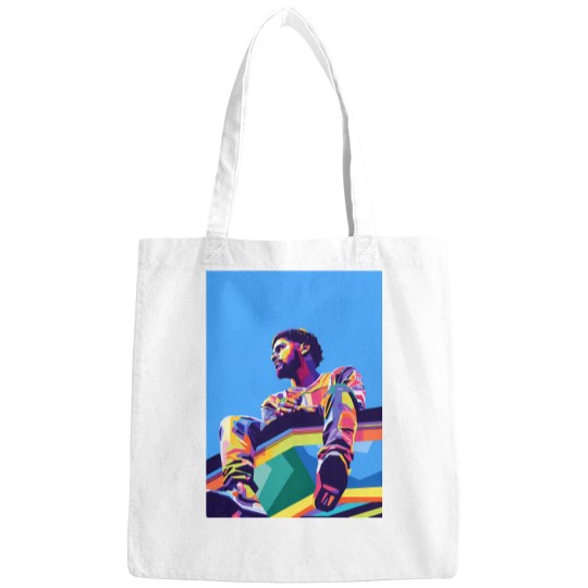 Discover J Cole Wpap Pop Art - J Cole - Bags