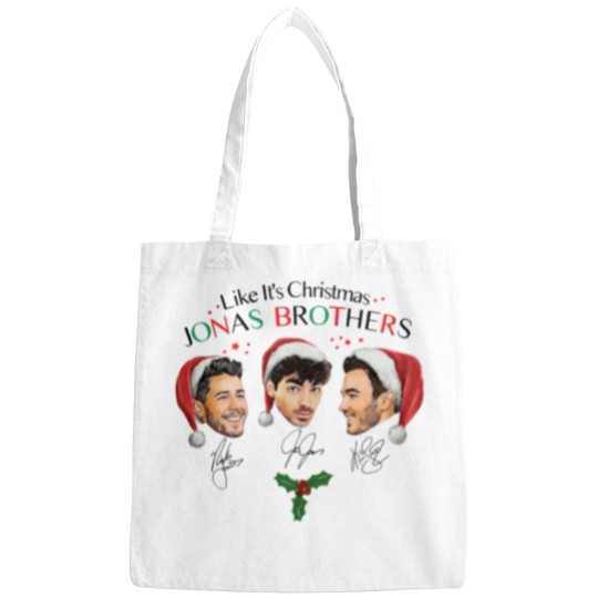 Discover Like It's Christmas Jonas Brothers Bags Unisex Bags For Men Women S-5XL
