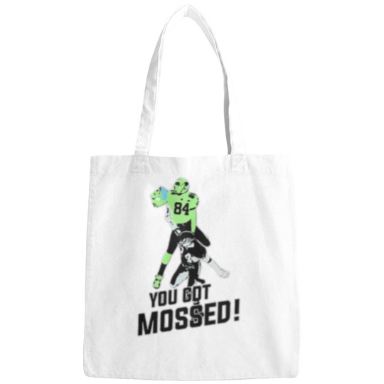 Discover you got mossed t shirt Bags