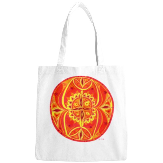 Discover Mandala Unfolding -png Bags
