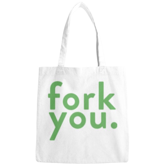 Discover fork you (the Goods place) Bags