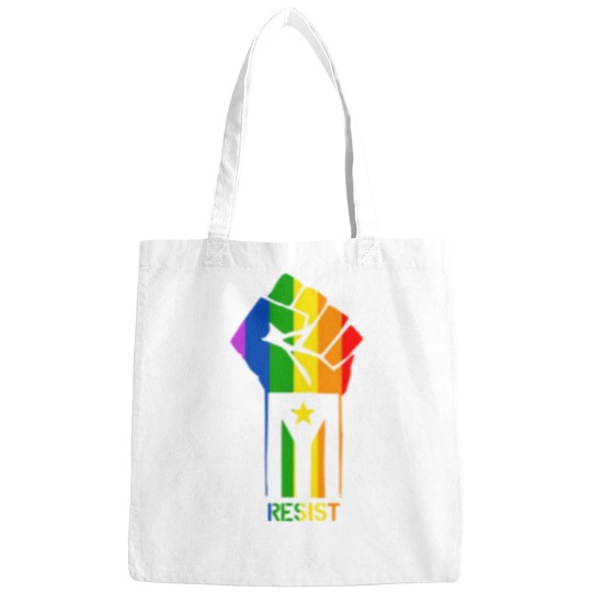 Discover LGBT Resist Fist Bags