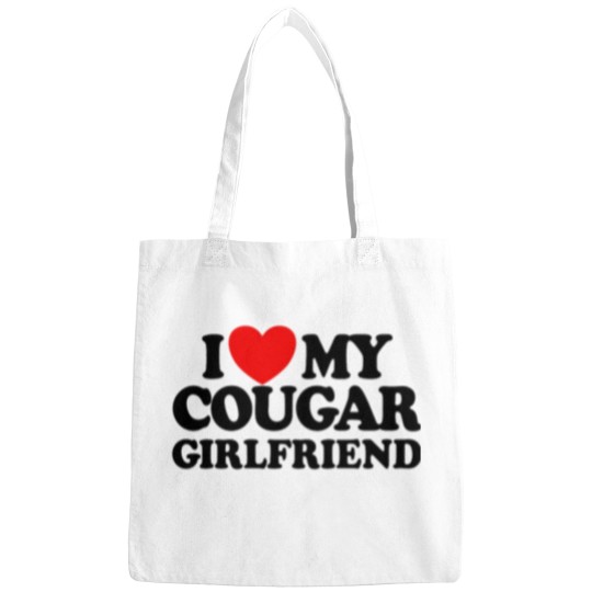 Discover I loves My Cougar Girlfriend Gear Bags