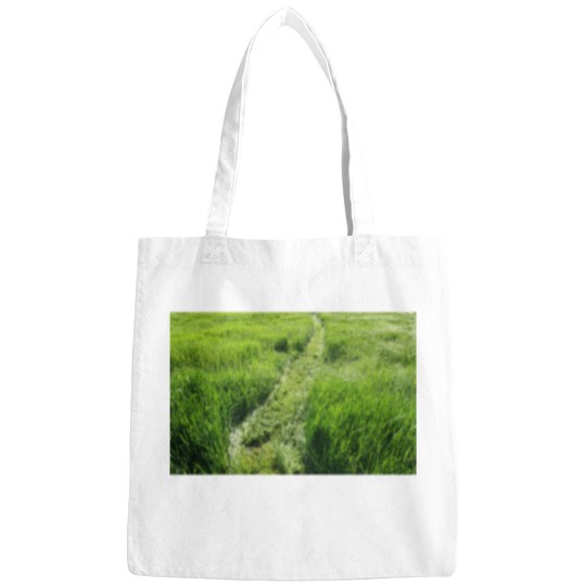 Discover Beautiful Greens grass field Long -2 Bags