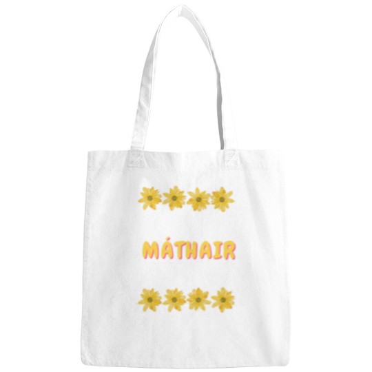 Discover Mothers Day Máthair Gaeilge Yellow Flowers Bags