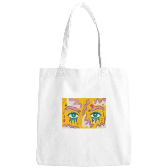 Discover Pop art eyes Long Bags