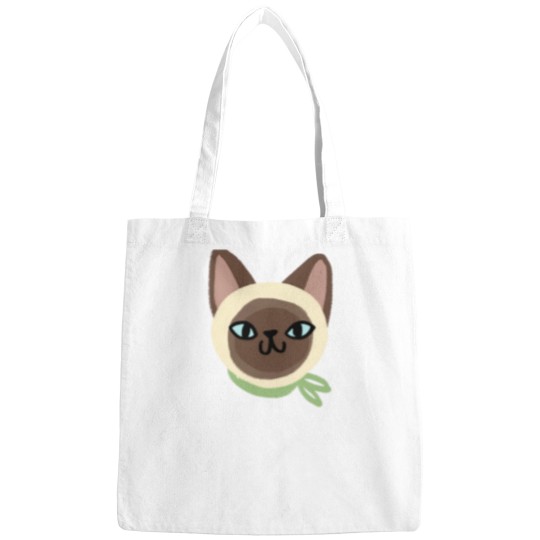 Discover Siamese cat faces Bags