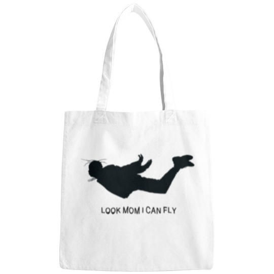 Discover Look mom I can fly Bags