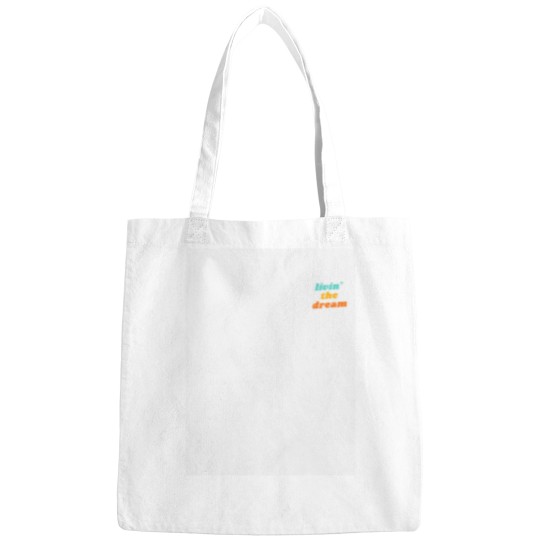 Discover Livin' the Dream Retro Logo Bags