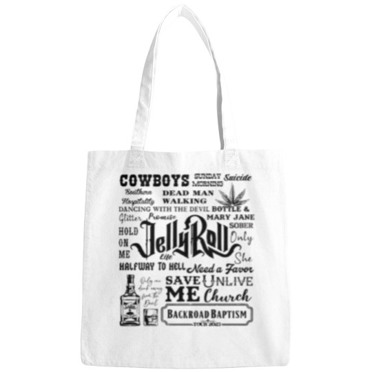 Discover Rapper Jelly Roll Music  -  Jelly Roll Songwriter Bags