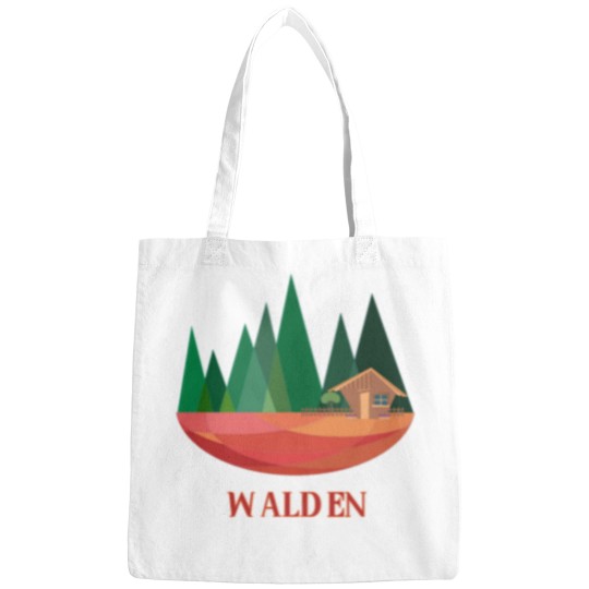 Discover Walden - Thoreau s little wood house between the forest Bags