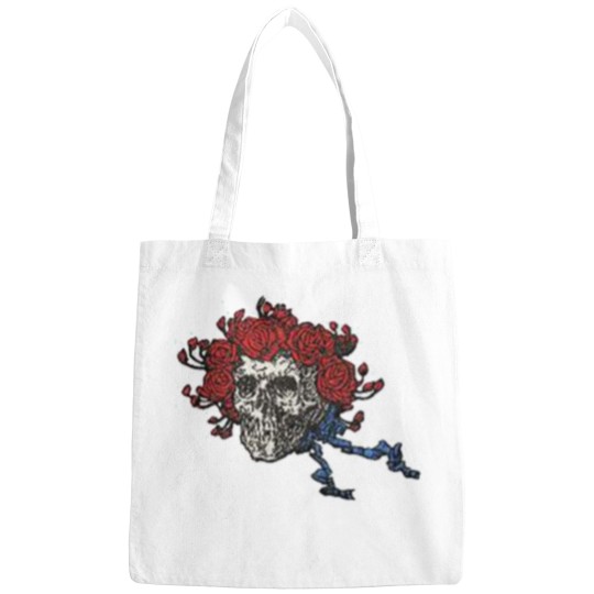 Discover grateful face flower dead Bags
