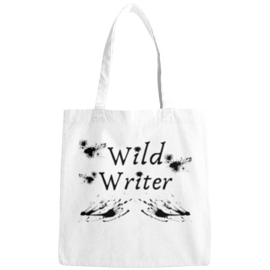Discover Wild Writer - White Background Bags