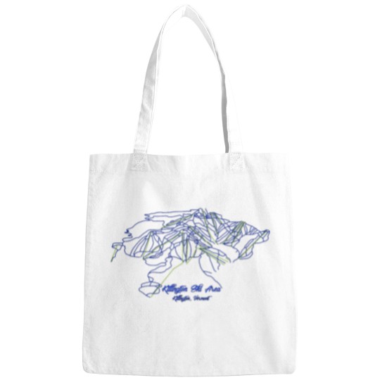 Discover Killington skis Map Bags