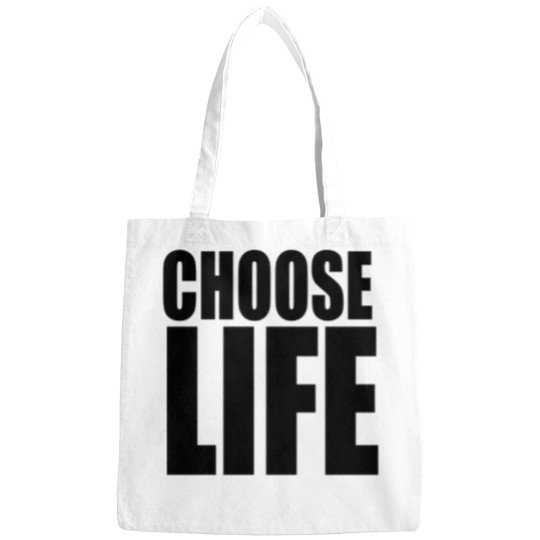 Discover George Michael Choose Life Bags, 80s Slogan Bags, Celebrity Retro Vintage Bags