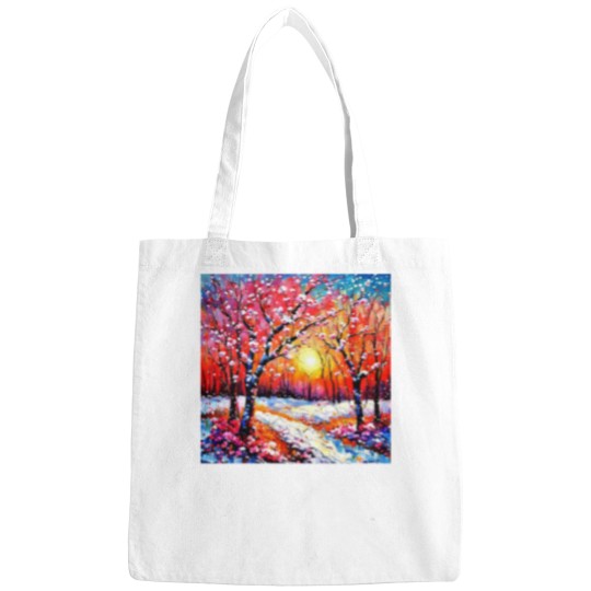 Discover Cherry trees in snow 4 Bags