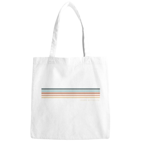 Discover Loyola University - Retro stripes Bags