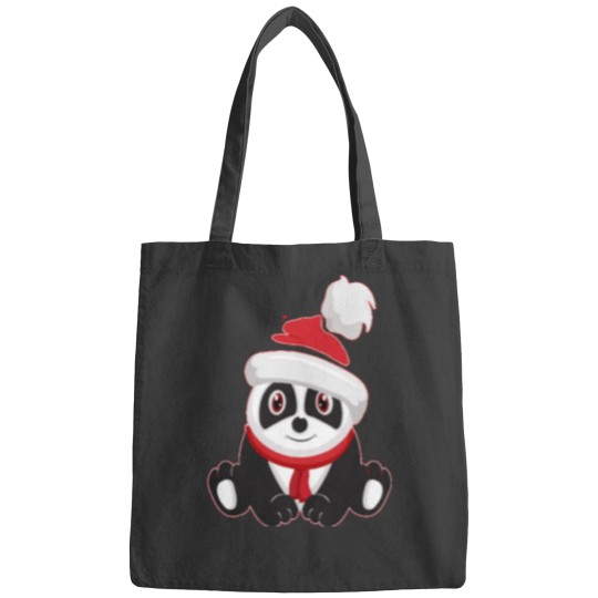 Discover Happy Christmas Express Panda Bags