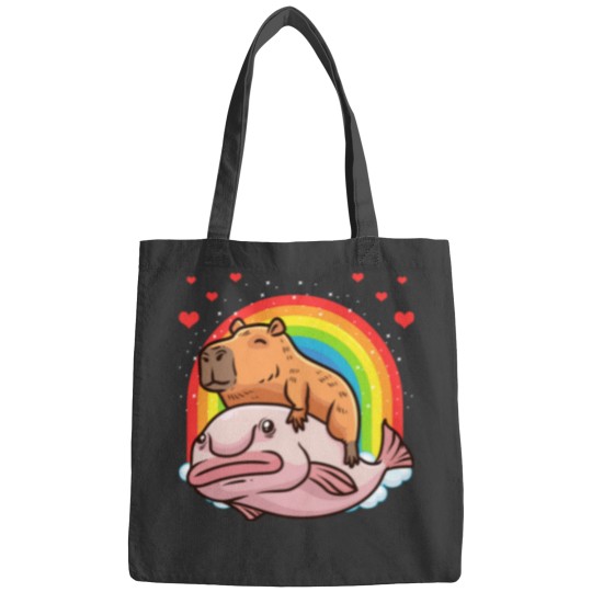 Discover Capybar a Giant Cavy Rodent With Hearts Capybar a Bags