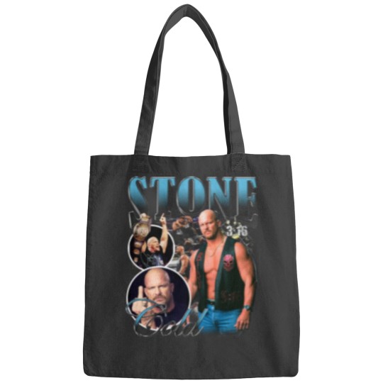 Discover Vintage Bootleg Style Stone Cold Bags, Steve Austin Wrestling Bags