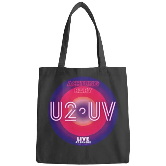 Discover U2 Las Vegas Bags,U2 Ultraviolet Sphere 2023,U2 UV logo,U2 Live at Sphere