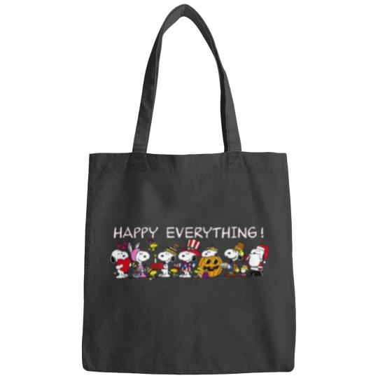 Discover Happy Everything Snoopy Halloween 2023 Bags, Cute Cartoon Halloween Bags