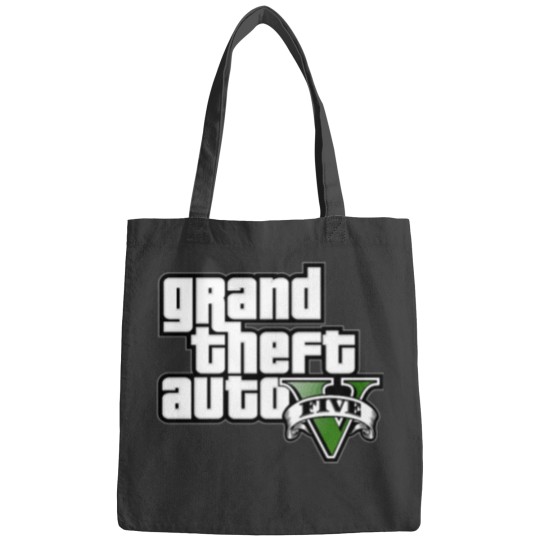 Discover Grand Theft Auto Logo, GTA-V Bags