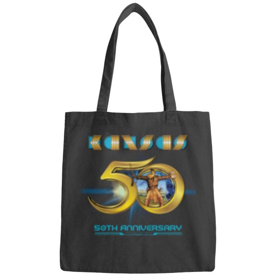 Discover Kansas Band 50th Anniversary Bags