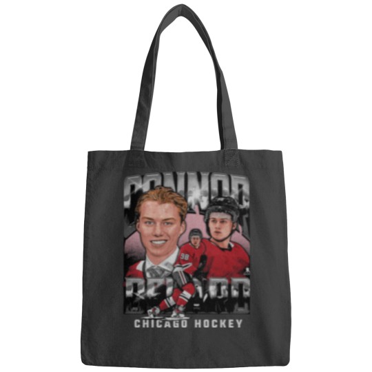 Discover Connor Bedard Chicago Vintage - Connor Bedard - Bags