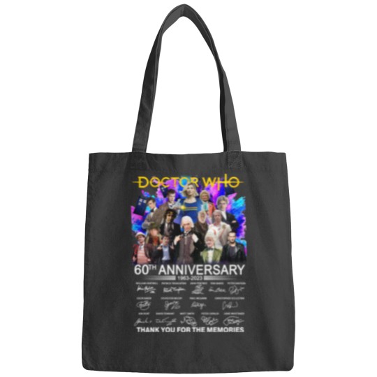 Discover Doctor Who 60th Anniversary 1963 ? 2023 Signature Bags