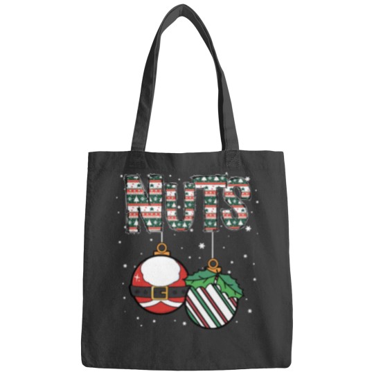 Discover Chest Nuts Christmas Couples Matching Funny Chest And Nuts Christmas Couples Matching Pajamas Bags