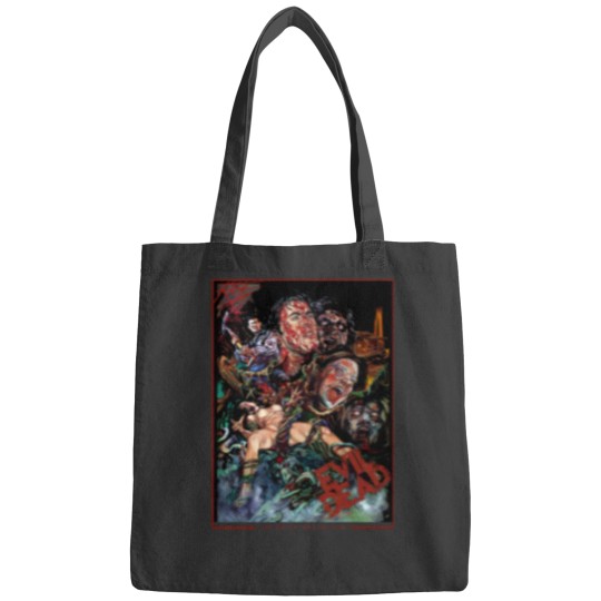 Discover Darkside Mag Art - Evil Dead by Rick Melton - Cotton Horror Bags