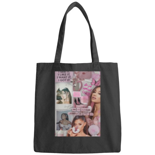 Discover Vintage Ariana Grade Bags, Music Concert Graphic Bags