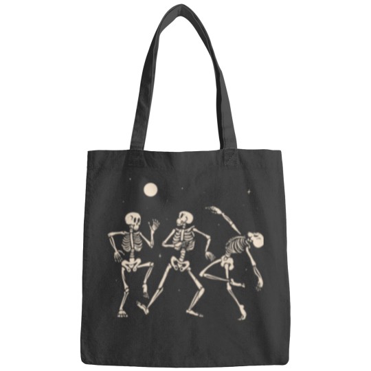 Discover Vibing dancing skeletons Bags