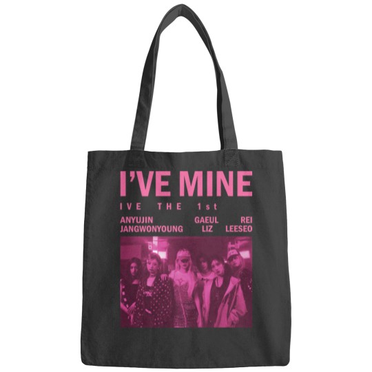 Discover Ive Mine The 1st Bag - Vintage Kpop Graphic Tote