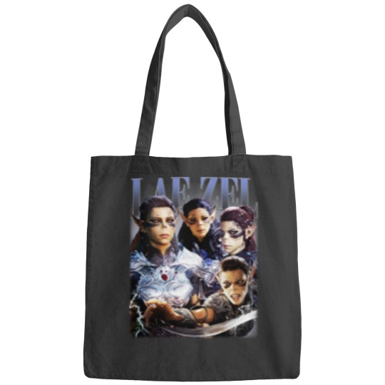Discover Vintage 90s Style Lae'zel - Baldurs Gate 3 Gift For Fan Unisex Bags S-5XL