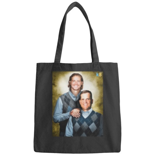 Discover Streetwear - Football Justin Herbert and Jim Harbaugh Bags