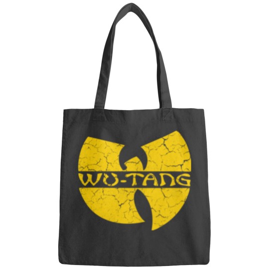 Discover Wutang with Text - Grunge - Wutang - Bags